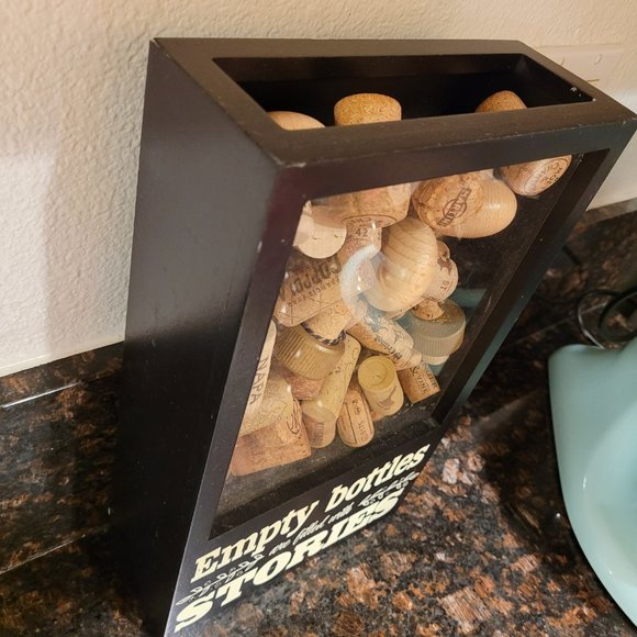 Cork & Tops Holder - Empty Bottles Are Filled With Memories - Home Accent - Picture 2 of 10